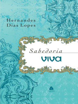 cover image of Sabedoria viva